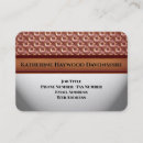 Search for simple one sided business cards Pretty