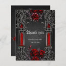 Search for gothic wedding thank you cards Fantasy