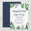 Search for greenery engagement party invitations Calligraphy