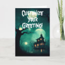 Recherche de house halloween cards Lune