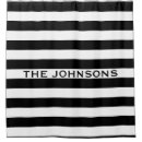 Search for black and white stripes shower curtains Bold