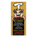 Recherche de restaurant menu cartes publicitaires Customer