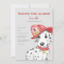 Search for fire fighter birthday invitations Sound the alarm