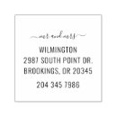 Search for change of address rubber stamps Modern