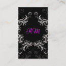 Recherche de conception vintage cartes visite Rose