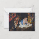 Recherche de peinture religieuse vœux cartes Bébé jésus