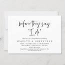 Search for before they say i do rehearsal dinner invitations Modern