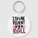 Search for eye roll keychains Sarcastic