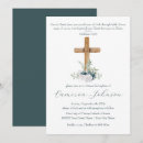 Search for bible verse christening invitations Cross