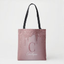 Search for drip tote bags Glitter