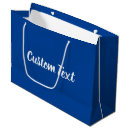 Search for blue and white gift bags Script