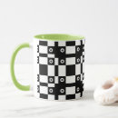 Search for black squares mugs Pattern