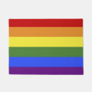 Search for gay pride garden decor Mat