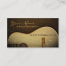 Recherche de guitare classique cartes visite Guitariste