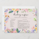Recherche de recettes cartes Aquarelle florale