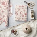 Search for dusty pink wrapping paper Vintage