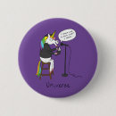 Search for cute cartoon unicorn buttons Funny