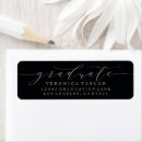 Search for silver and black return address labels Minimalist