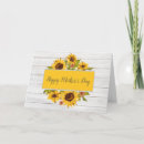 Search for sunflower mothers day cards Country