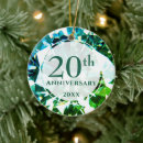 Search for 20th anniversary ornaments Elegant