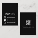 Search for be different business cards Black and white