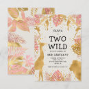 Search for in two the wild birthday invitations Cute