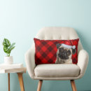 Search for pug christmas pillows Dogs