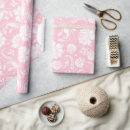 Recherche de floral rose papier cadeau Blanc