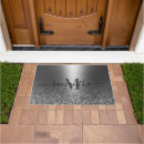 Search for silver metal doormats Modern