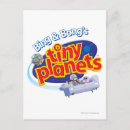 Search for planeteers postcards Logo