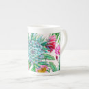 Recherche de fleurs exotiques tasses Cactus