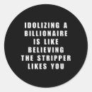 Search for political humor stickers Democrat