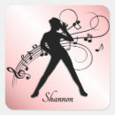 Search for modern dance stickers Music