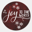 Search for snowflake design stickers Red and white
