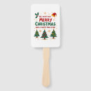 Search for christmas hand fans Santa claus