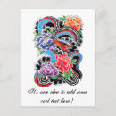 Recherche de tatouage serpent cartes postales Cool