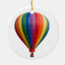 Search for hot air balloon ornaments Flying
