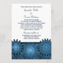 Search for steampunk wedding invitations Gears