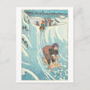 Recherche de luge cartes postales Faire de la luge