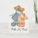 Search for pretty bear postcards Birthday