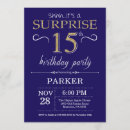 Search for navy blue gold quinceanera invitations 15th birthday