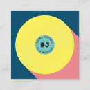 Search for band business cards Retro