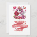 Search for unicorn valentines day cards Pink