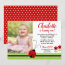 Recherche de photo ladybug invitations Pois