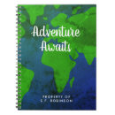 Search for adventure awaits notebooks Map