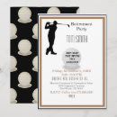 Search for black gold cocktail party invitations Cocktails