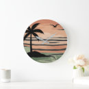 Search for tropical clocks Retro sunset