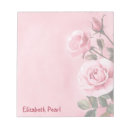 Recherche de baby shower rose blocsnotes Élégant