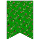 Search for green and gold bunting flags Elegant