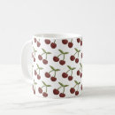 Recherche de cerise vintage tasses Motif